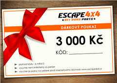 Dárkový poukaz - 3000 Kč Dárkový poukaz - 3000 Kč